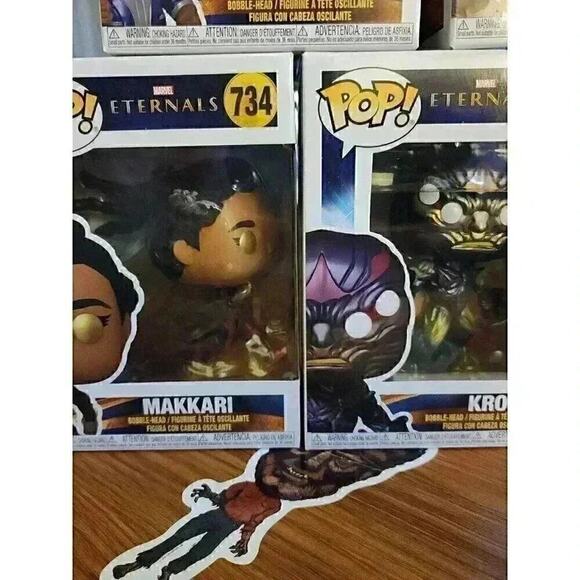 Marvel Eternals 7 Pack Pop! Vinyl Bundle New NWT - Picture 5 of 6